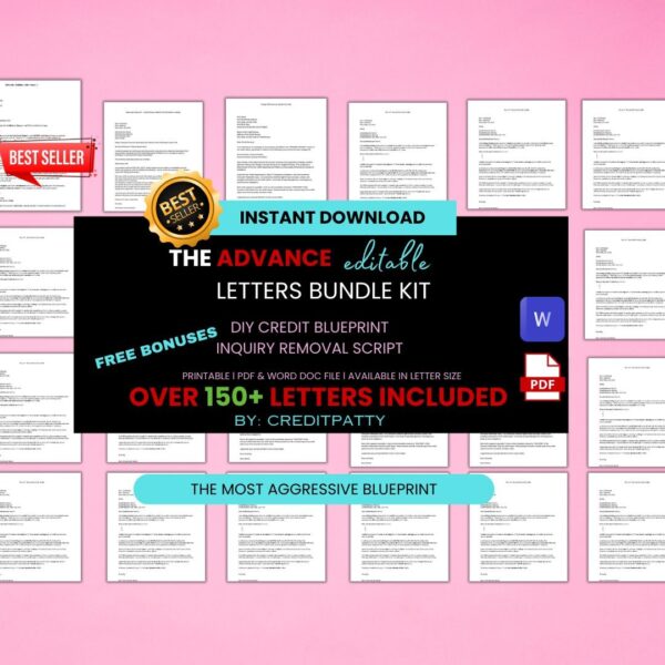 Get ALL My Letters Now!